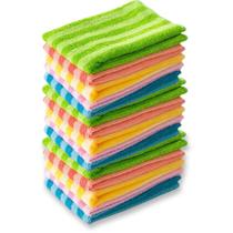 Kit Limpeza Rodo Mop Multiuso Duplaface Retrátil + 5 Panos de Microfibra de Alta Absorção