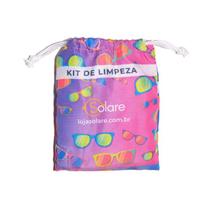 Kit Limpeza Solare Para Óculos Flanela e Spray