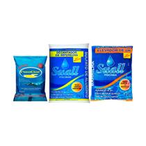 Kit limpeza tratamento de piscina - 01 barrilha + 01 sulfato + 01 cloro 1kg neoclor Kit limpeza tratamento de piscina - 01 barrilha + 01 sulfato + 01 cloro 1kg neoclor