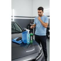Kit Limpeza Vidros: Glazy + Prizm 500ml, Remove Riscos e Man
