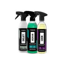 Kit Limpeza Vonixx Rodas Delet Vexus e Izer Descontaminação