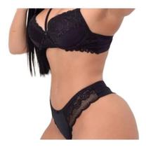 Kit Lingerie 2 Conjuntos Sutiã Reforçado ,calcinha Fio Duplo