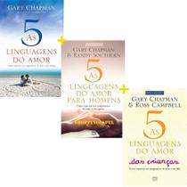 Kit Linguagens do Amor + Dos Homens + Das Crianças