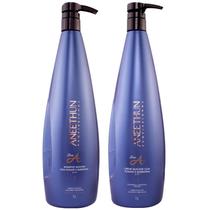 Kit Linha A Aneethun - Shampoo e Creme de Silicone - 1L