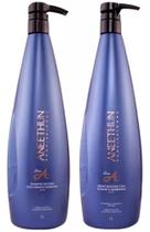 Kit Linha A Shampoo E Creme De Silicone 1l - Aneethun