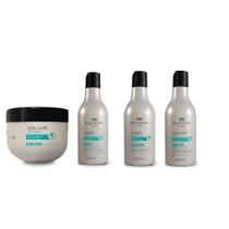 Kit Linha Cachos Creme + Finalizador + Restaurador + Shampoo
