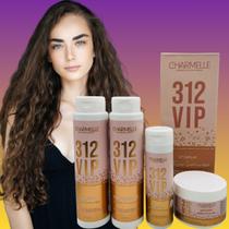 Kit Linha Charmelle 312 VIP Proteção Luminosa Tratamento Capilar 4 Produtos Kit Linha Charmelle 312 VIP Proteção Luminosa Tratamento Capilar 4 Produtos