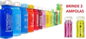 Kit Linha Completa c/ 30 Ampolas Capilares - LEVE 2 AMPOLAS DE BRINDE