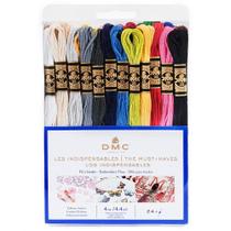 Kit Linha DMC Mouliné Spécial 24 Cores - Cores Essenciais Kit Linha DMC Mouliné Spécial 24 Cores - Cores Essenciais