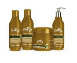 Kit Linha Instantanea Com Oleo De Cafe Verde Desalfy Hair Kit Linha Instantanea Com Oleo De Cafe Verde Desalfy Hair