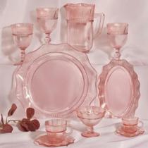Kit Linha Lynx Elegância Para Sua Mesa Rosa 63 Peças Kit Linha Lynx Elegância Para Sua Mesa Rosa 63 Peças
