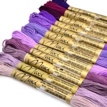 Kit Linha Maxi Mouline 12 Cores - Roxo