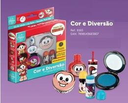 Kit Linha Presente Cor e Diversão Turma da Mônica Hipoalergênico Esse é para Criança