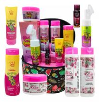 Kit Linha Soul Cosmético Completo Luxo Shampoo Sabonete
