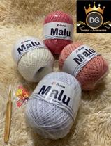 Kit linhas e agulhas de crochê - Malu