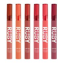 Kit Lip Fix Tint Ruby Kisses 2Ml C/6 - Kiss New York