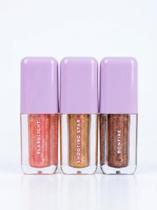 Kit Lip Gloss Brilho Labial Com Glitter Ruby Rose COR:TRIO 2 Kit Lip Gloss Brilho Labial Com Glitter Ruby Rose COR:TRIO 2