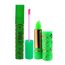 Kit Lip Gloss Labial e Batom Mágico da Vovó Verde Amar 24hrs