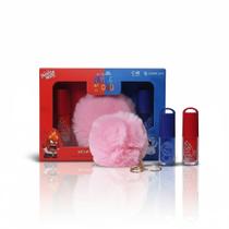 Kit Lip Oil Raiva + Lip Oil Tristeza + Chaveiro Pompom Kit Lip Oil Raiva + Lip Oil Tristeza + Chaveiro Pompom
