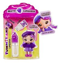 Kit Lipgloss Doll Yummiland Greta Grape - Para Crianças a partir de 4 Anos