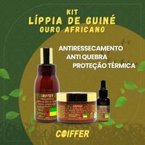 kit lippia de guine coiffer 3 itens proteção e limpeza
