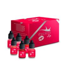Kit Lips - Com 6 Pigmentos Orgânicos 5ml Para Lábios