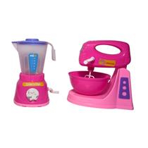 Kit Liquidificador e Batedeira de Brinquedo BS Toys