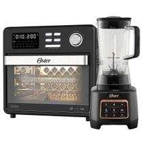 Kit Liquidificador Xtreme Mix E Forno Fryer Compact Oster 110V