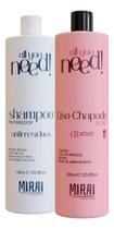 Kit Liso Chapado Blond + Shampoo 1l - Mirai Cosméticos