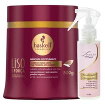 Kit Liso Com Força Máscara 500ml + Finalizador Obrigatório Lourre 120ml