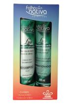 Kit Liso Descomplicado Folha Nativa Shampoo e Cond 300ml Kit Liso Descomplicado Folha Nativa Shampoo e Cond 300ml