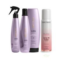 Kit Liso Disciplinante Aneethun E Spray de Brilho Blend