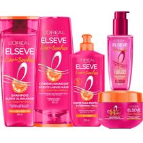 Kit Liso Dos Sonhos Completo Sérum Mascara Creme De Pentear