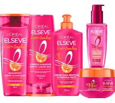 Kit Liso Dos Sonhos Elseve Completo 5 Itens 200ml