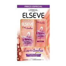 Kit Liso Dos Sonhos Elseve Shampoo 375ml + Condicionador 170ml