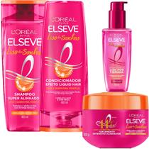 Kit Liso Dos Sonhos Sérum Liso Por 1 Semana Mascara Elseve