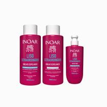 Kit Liso Extraordinario (Shamp + Cond + Creme) Inoar