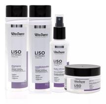 Kit Liso Extremo Shampoo Condicionador Mascara Vita Derm
