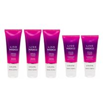 Kit Liso Mágico 3 Shampoos 240ml + 2 Condicionadores 200ml - Lowell