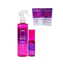 Kit Liso Mágico Fluido Termoativado + Sérum Óleo - Lowell