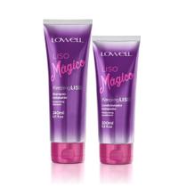 Kit Liso Mágico Shampoo 240 Ml + Condicionador 200 Ml - Lowell