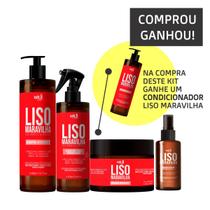 Kit Liso Maravilha Widi Care Shampoo Máscara Sérum Fluido Kit Liso Maravilha Widi Care Shampoo Máscara Sérum Fluido