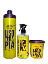 Kit Lisoterapia Hidralise 1L Protetor Térmico Mascara