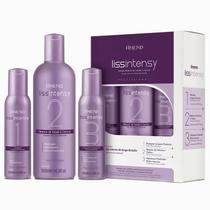 Kit Liss Intensy (Shampoo 120ml + Redutor de Volume e Cachos 500ml + Hidratante120ml) - Amend '