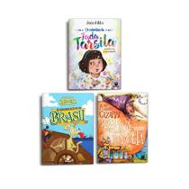 KIT Literatura Infantil Brasileira (3 Livros - Texugo)