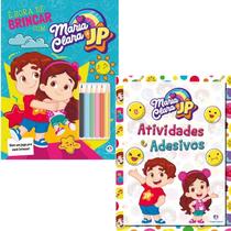 Kit Livro Adesivos Maria Clara e JP Adesivos e Atividades + Livro Maria Clara e JP É hora de brincar! Ciranda Cultural - Atividade Educativo Amigo Kit Livro Adesivos Maria Clara e JP Adesivos e Atividades + Livro Maria Clara e JP É hora de brincar! Ciranda Cultural - Atividade Educativo Amigo