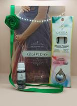 Kit Livro Aromaterapia para Grávidas e OE Camomila 10%