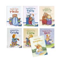 Kit Livro Como Eu Me Sinto Coleção C/ 7 Livros Treina As Emoções - CAPA DURA