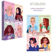 Kit livro corajosas - livro corajosas 2 meninas jovens adolescentes
