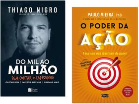 Kit Livro Do Mil ao Milhão + O Poder da Ação